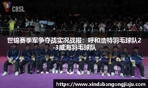 世锦赛季军争夺战实况战报：呼和浩特羽毛球队2-3威海羽毛球队